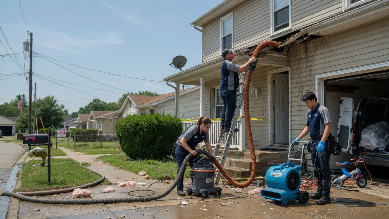 Water Damage Restoration in Golden Meadow, LA near me
